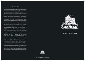 The George Petersfield Wine List - Pubs Petersfield - Pub Restaurant Petersfield - Cask Ales & Excellent Food & Wine - Great Dining