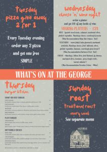 The George Petersfield Pizzas - Pubs Petersfield - Pub Restaurant Petersfield - Cask Ales & Excellent Food & Wine - Great Dining