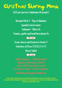 Christmas 2025 The George Petersfield Pizzas - Pubs Petersfield - Pub Restaurant Petersfield - Cask Ales & Excellent Food & Wine - Great Dining