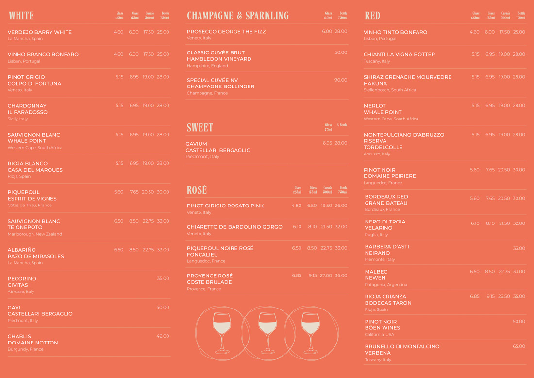 Wine List - The George Petersfield Pizzas - Pubs Petersfield - Pub Restaurant Petersfield - Cask Ales & Excellent Food & Wine - Great Dining